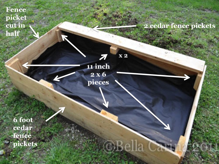 How To Build A Raised Garden Bed Bella Carina